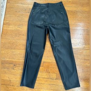 Zara Faux Leather Pants